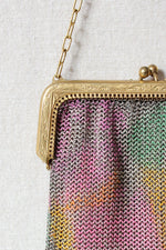 Whiting & Davis Painted Purse
