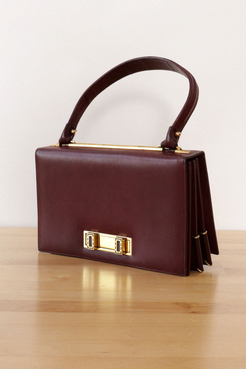 Florentine Leather Accordion Handbag