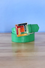 Stained Glass Style Buckle Belt