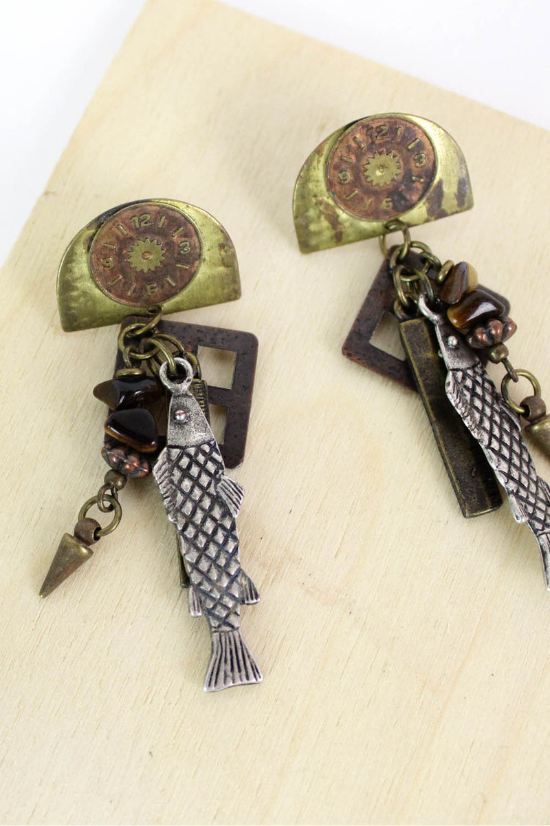 Surrealist Charm Earrings