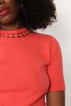 Coral Cashmere Sweater XS/S