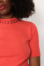Coral Cashmere Sweater XS/S