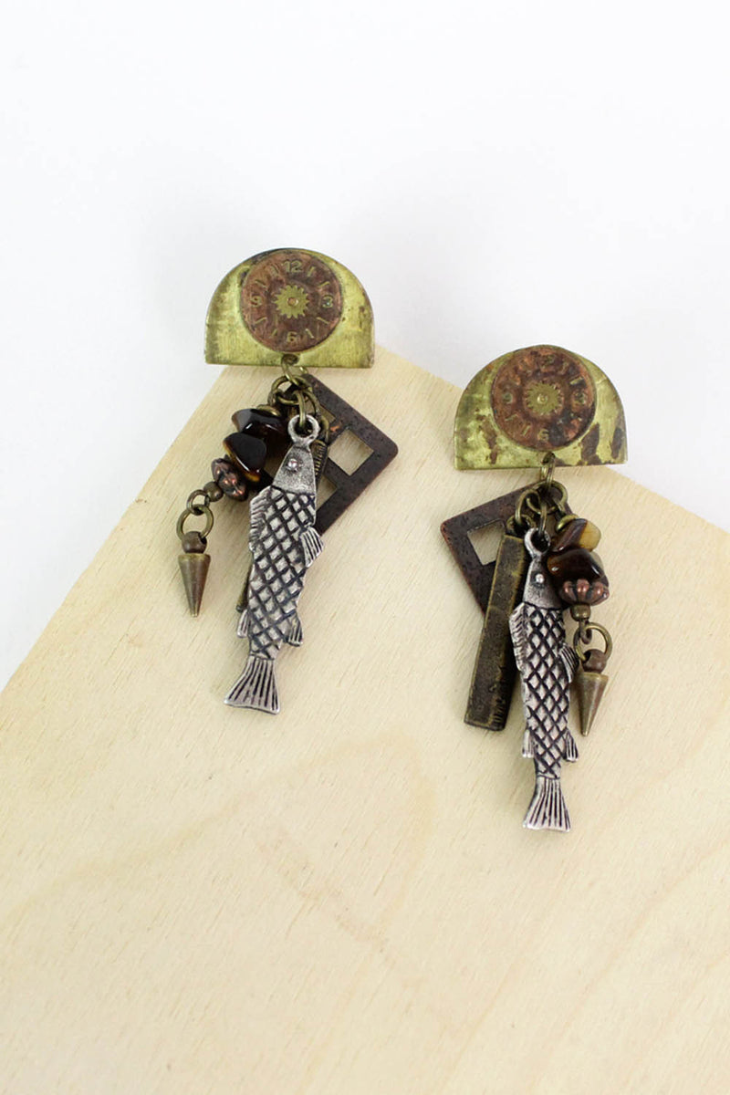 Surrealist Charm Earrings