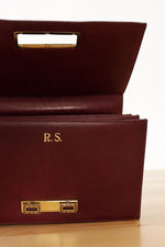 Florentine Leather Accordion Handbag