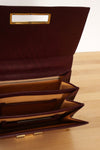 Florentine Leather Accordion Handbag