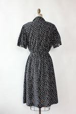 Leafy Print Flare Shirtdress S/M