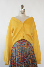 Squash Yellow Cardigan M/L