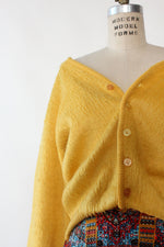 Squash Yellow Cardigan M/L