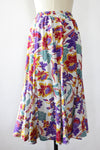 Indo Floral Skirt S/M