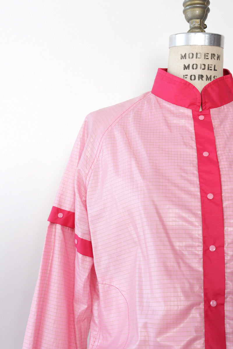 Convertible Pink Lady Windbreaker S/M