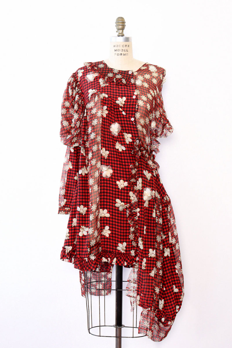 Simone Rocha Silk Chiffon Deconstructed Dress XS/S
