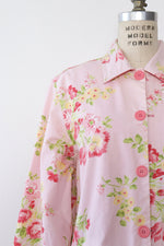 Reversible Pink Floral Jacket L