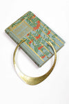 brass choker necklace