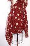 Simone Rocha Silk Chiffon Deconstructed Dress XS/S