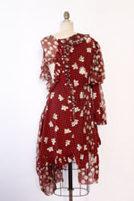 Simone Rocha Silk Chiffon Deconstructed Dress XS/S