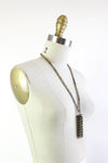 fringe necklace
