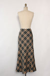 Phoebe Plaid Maxi M-M/L