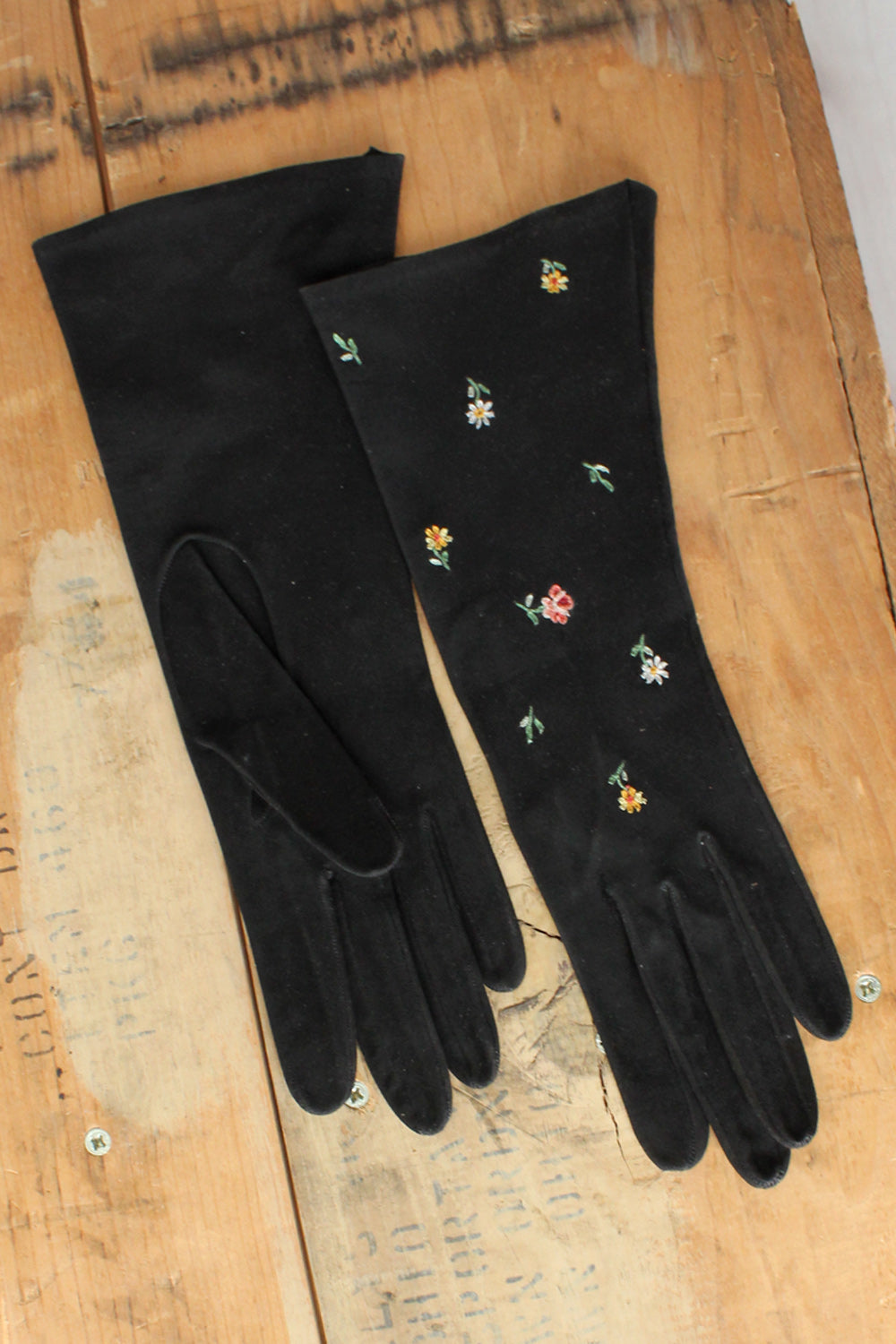 Three Pairs Leather Gloves S