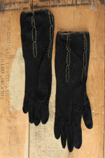 Three Pairs Leather Gloves S