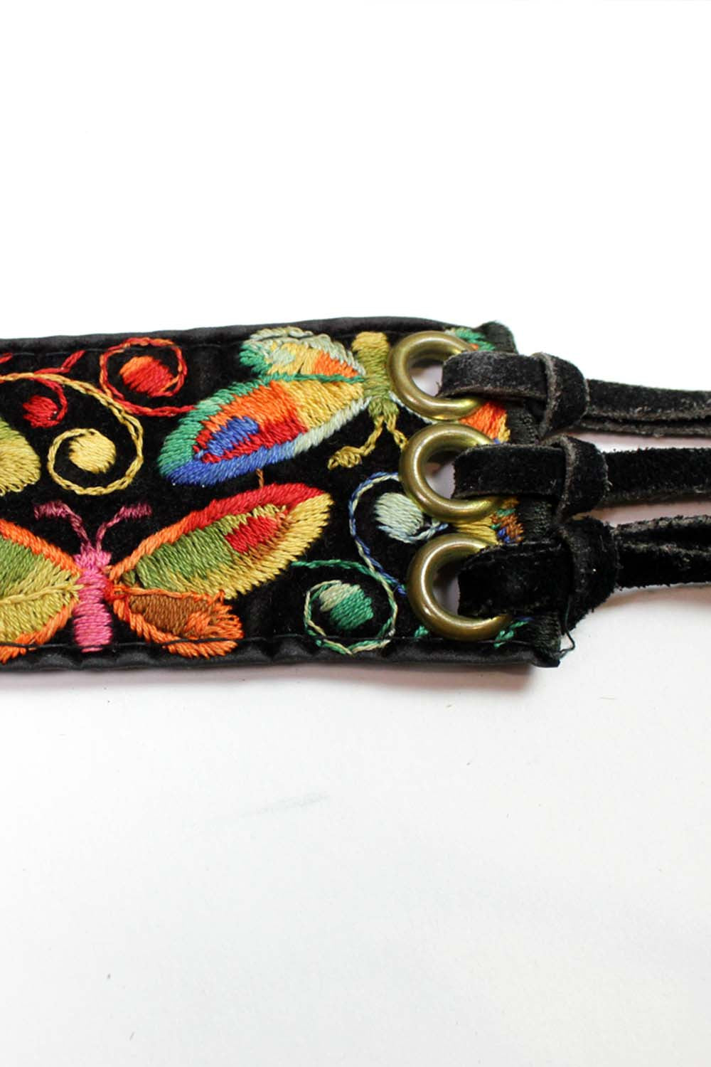 Butterfly Embroidered Belt