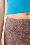 Veronique Branquinho Silk Asymmetrical Skirt S-S/M