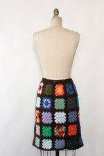Granny Square Crochet Skirt XS-M