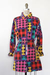 Mixed Plaid on Plaid Shirt S-L
