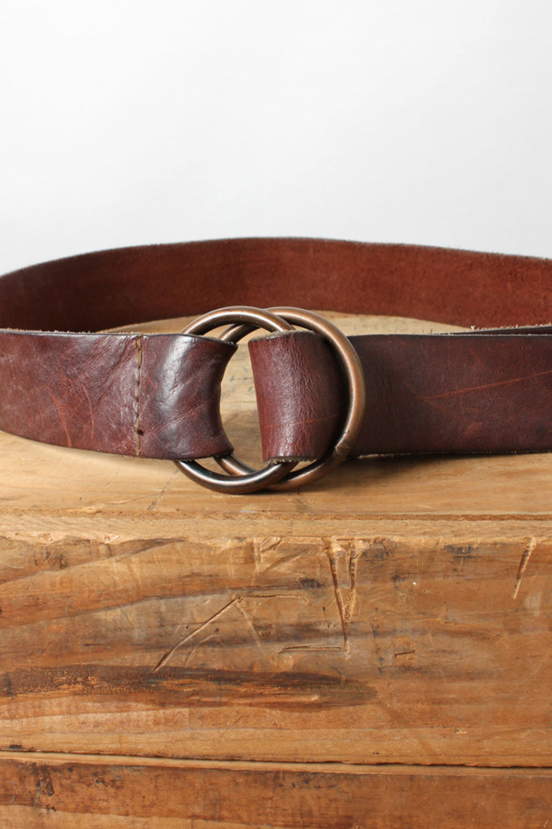 Wine Leather O-ring Belt – OMNIA