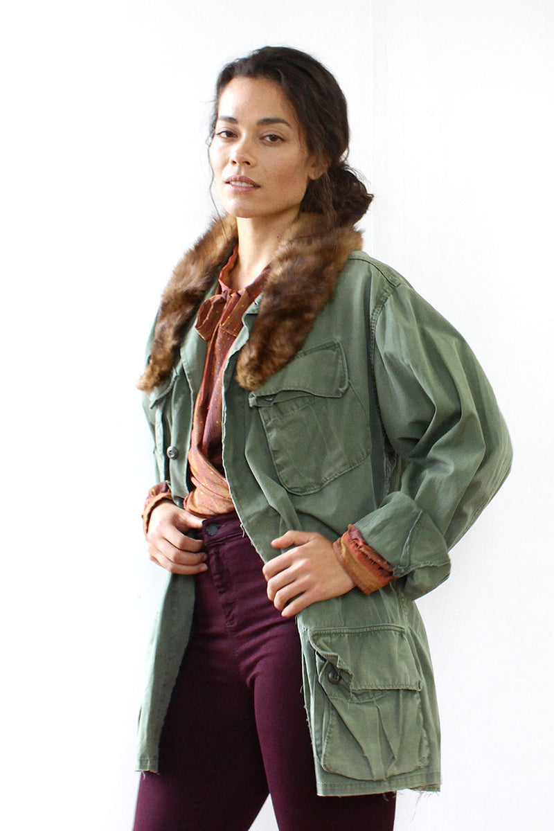 Lindsey Slouchy Army Jacket