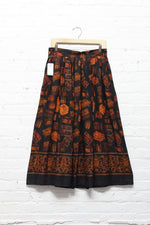 Treasure Chest Print Skirt M