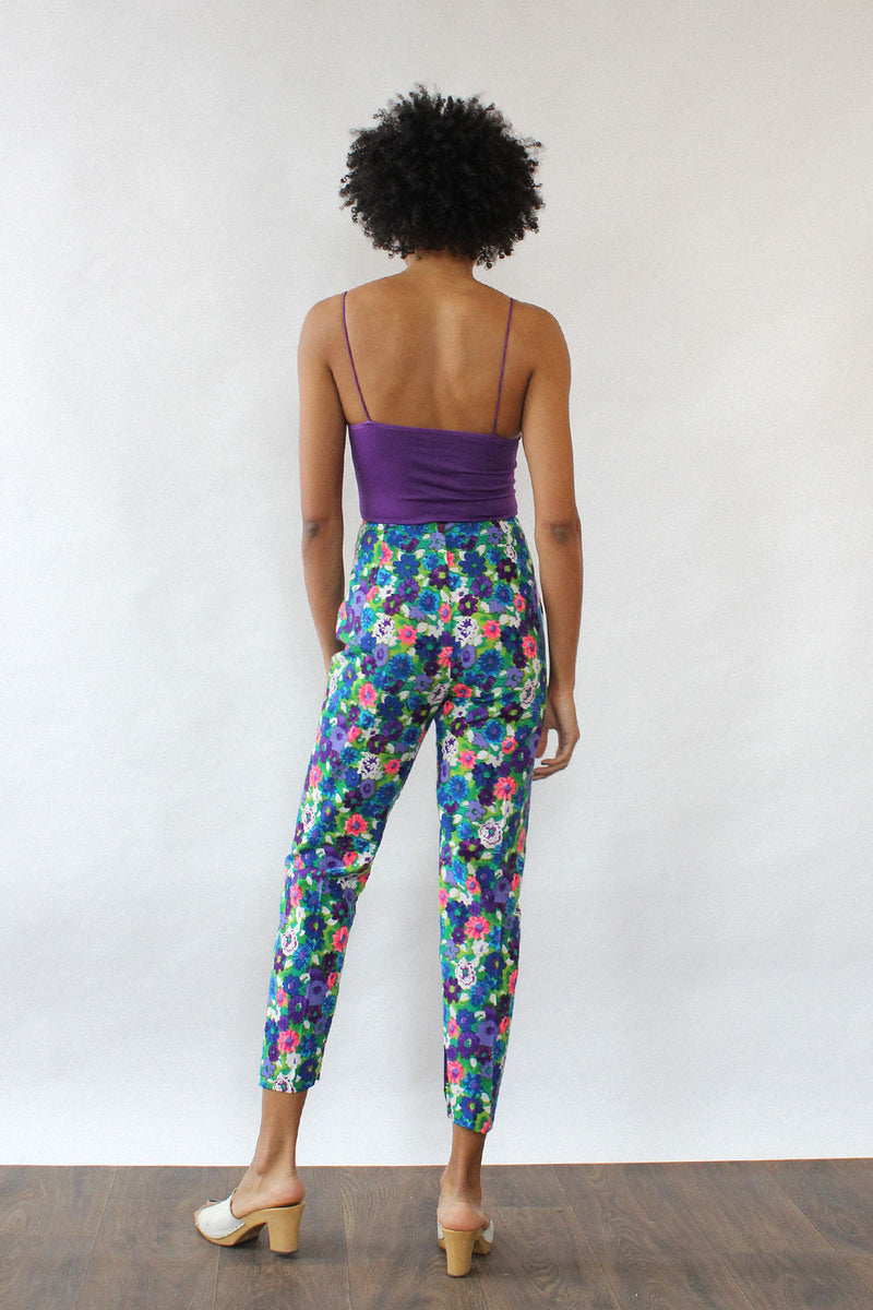 Joy Floral Cigarette Pants XS/S