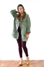 Lindsey Slouchy Army Jacket