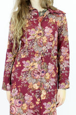 pink floral jacket