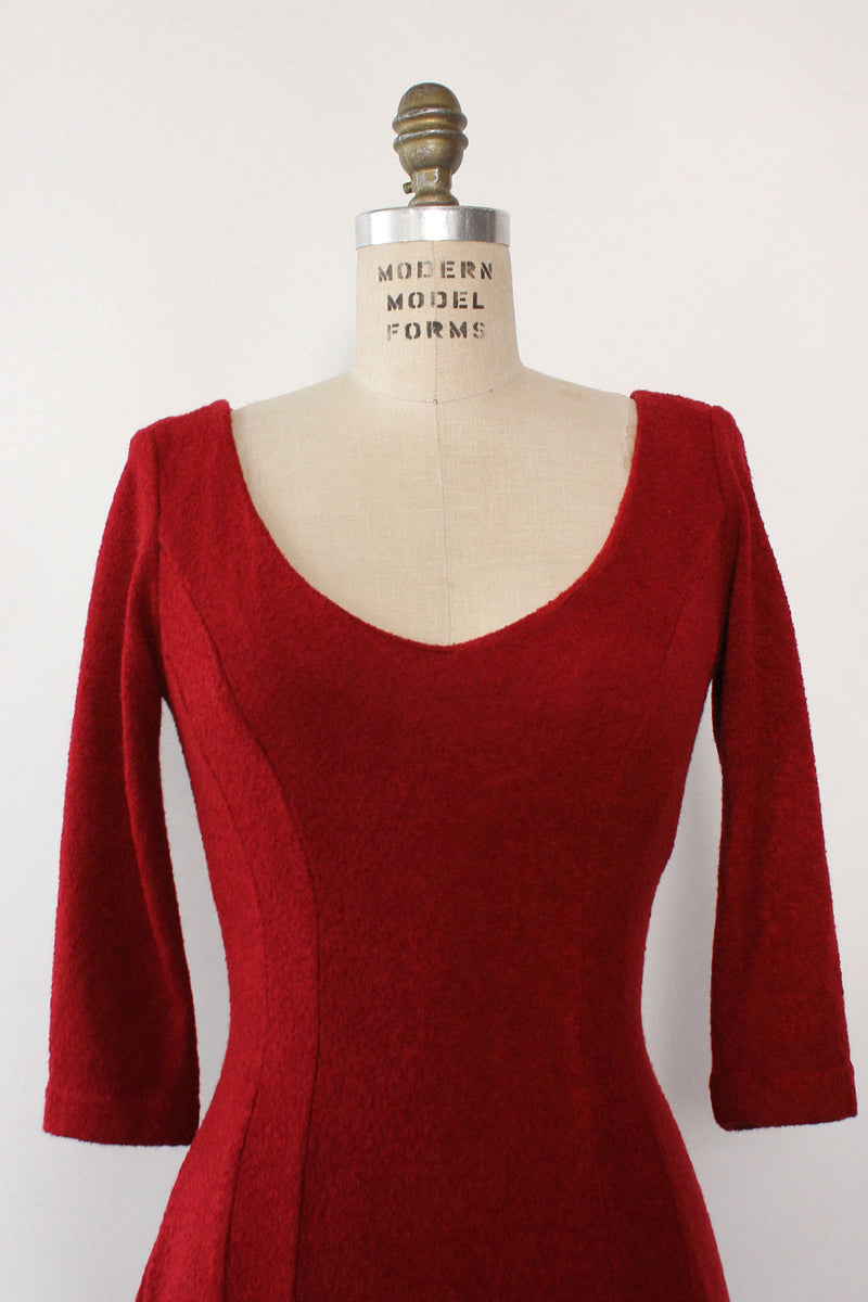 Scooped Flare Boston Dress XS-M
