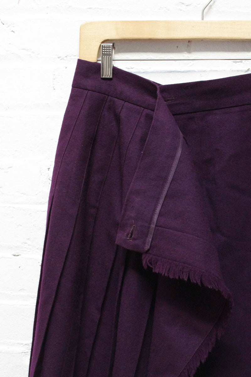 Purple Kilt Style Skirt S/M