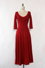 Scooped Flare Boston Dress XS-M