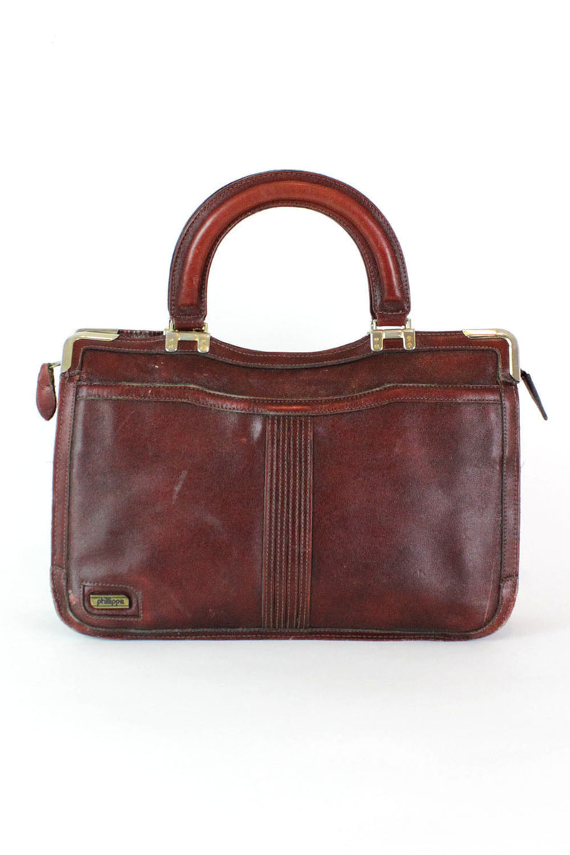 Phillippe Cordovan Attache Bag