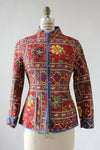 Indian Floral Reversible Jacket S