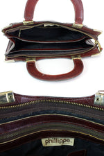 Phillippe Cordovan Attache Bag