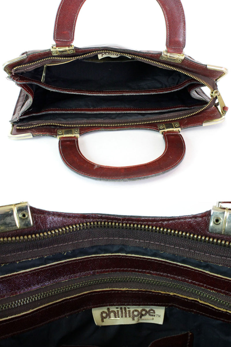 Phillippe Cordovan Attache Bag