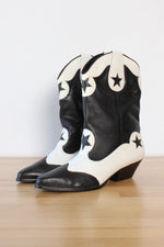 Two Tone Western Booties 9.5