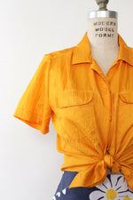 Sakura Marigold Blouse S