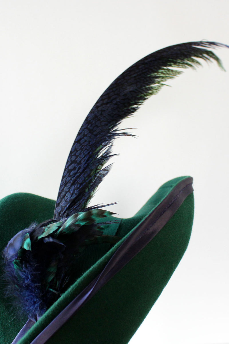 Marquise Feather Hat