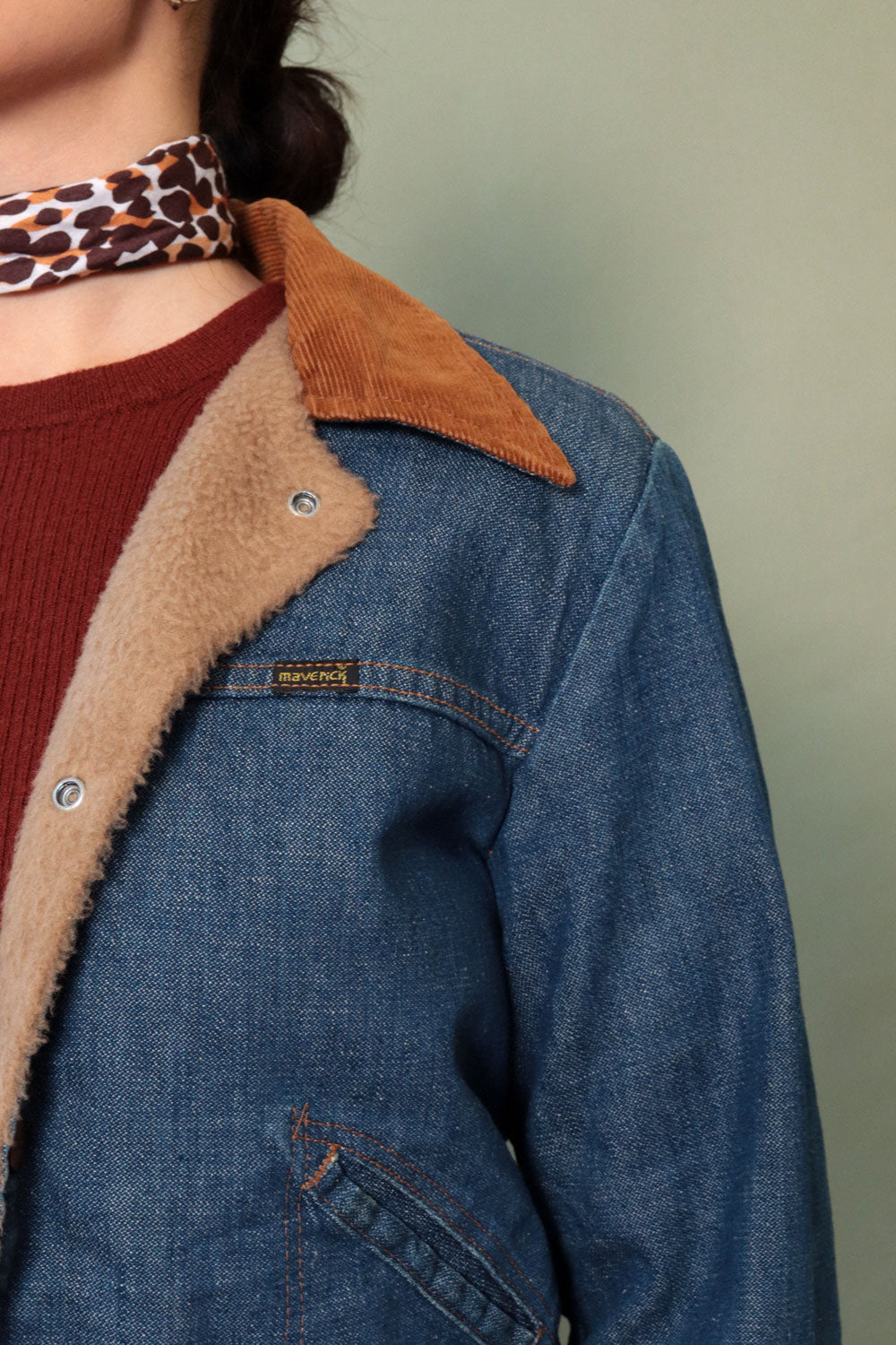Maverick Denim Fleece Jacket XS/S