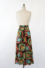 Carol Anderson Royal Crest Skirt M/L