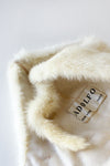 Adolfo Snow Mink Bonnet