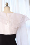 Organza Ruffle Collar Dress M