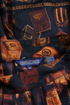 Treasure Chest Print Skirt M