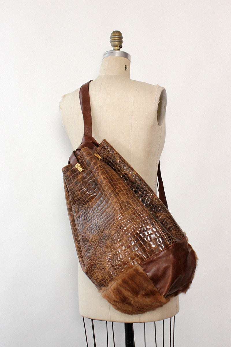 El Vaquero Paneled Sling Bag