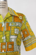Alex Colman Sunburst Graphic Buttondown M/L